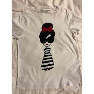 ❇️AliceOlivia正規22春夏新作アリスオリビア人形柄Tシャツ