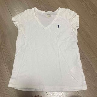 ポロラルフローレン(POLO RALPH LAUREN)のポロラルフローレン　半袖　レディース　Vネック(Tシャツ(半袖/袖なし))