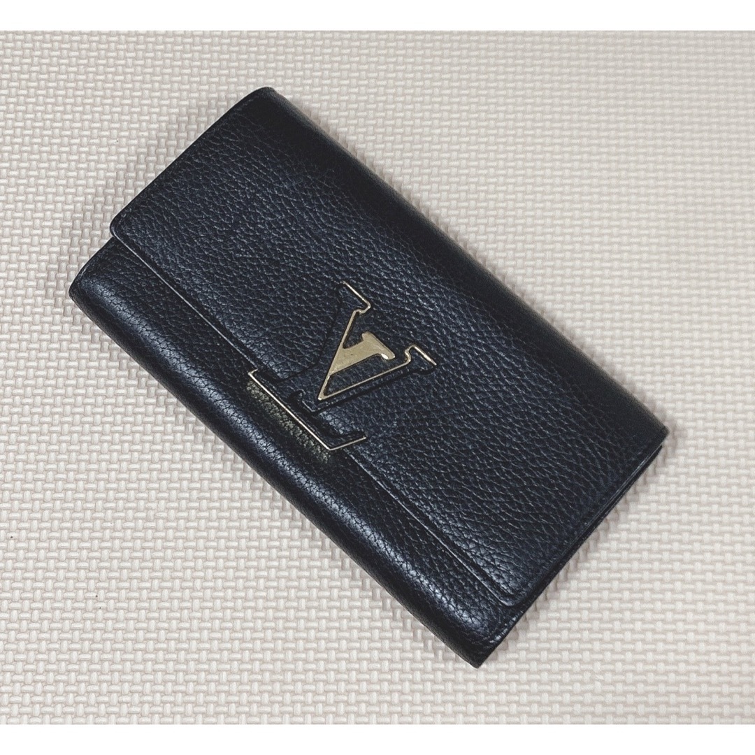 LOUIS VUITTON(ルイヴィトン)のルイヴィトン⭐︎カプシーヌ⭐︎長財布 レディースのファッション小物(財布)の商品写真