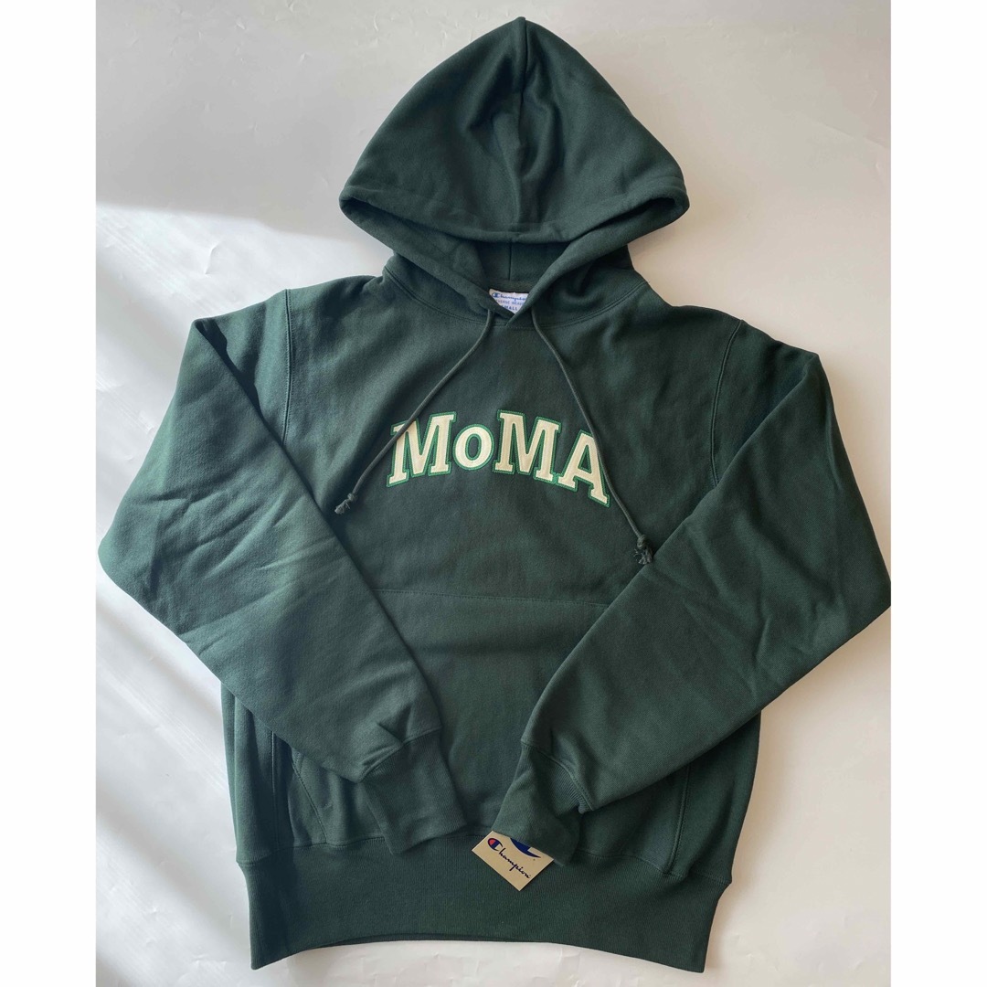Champion MoMA  モマ フーディー パーカー XLサイズ グリーン
