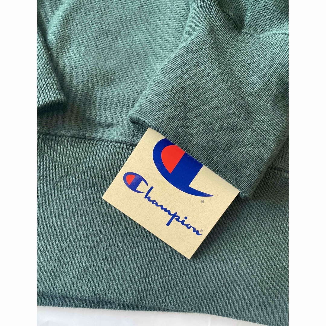 【Lサイズ】 新品 限定 MOMA × champion パーカー グリーン 2