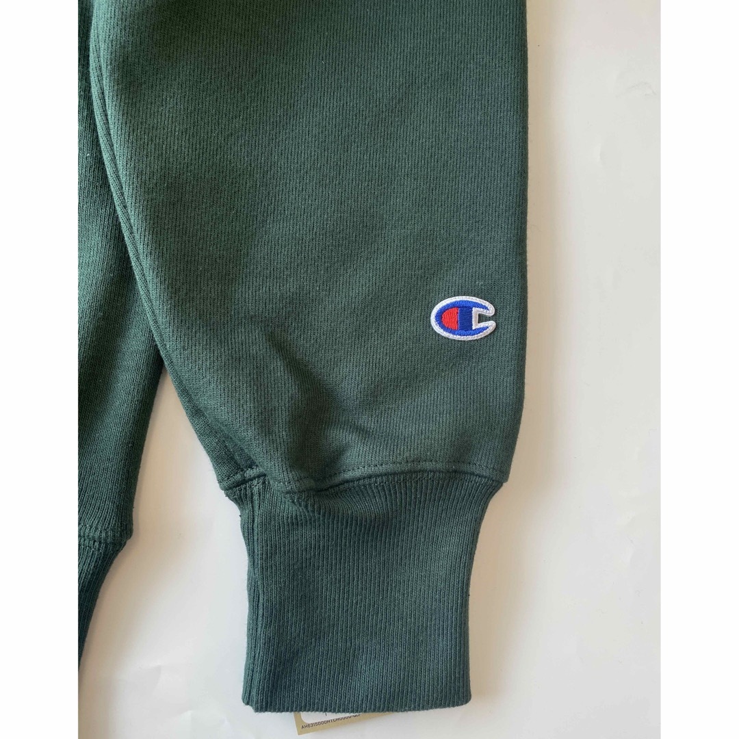 Lサイズ】 新品 限定 MOMA × champion パーカー グリーン - パーカー