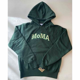 MOMA - 【Lサイズ】 新品 限定 MOMA × champion パーカー グリーンの