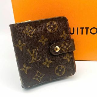 LOUIS VUITTON - 極美品 ルイヴィトン モノグラム コンパクトジップ ...