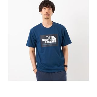 ザノースフェイス(THE NORTH FACE)の新品！THE NORTH FACE＞カリフォルニアロゴ Tシャツ(ブルーL)(Tシャツ/カットソー(半袖/袖なし))