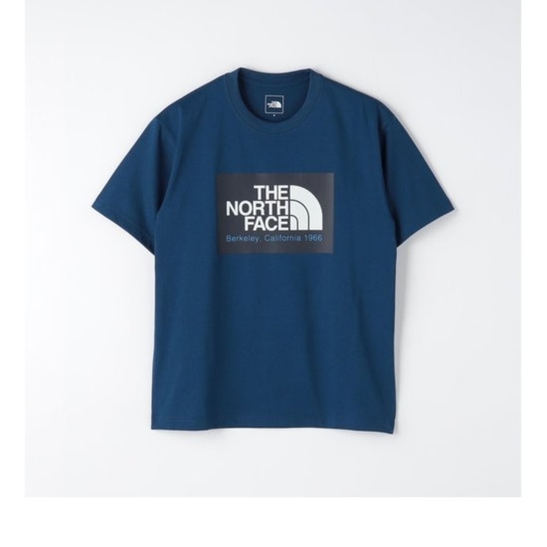 THE NORTH FACE(ザノースフェイス)の新品！THE NORTH FACE＞カリフォルニアロゴ Tシャツ(ブルーM) メンズのトップス(Tシャツ/カットソー(半袖/袖なし))の商品写真