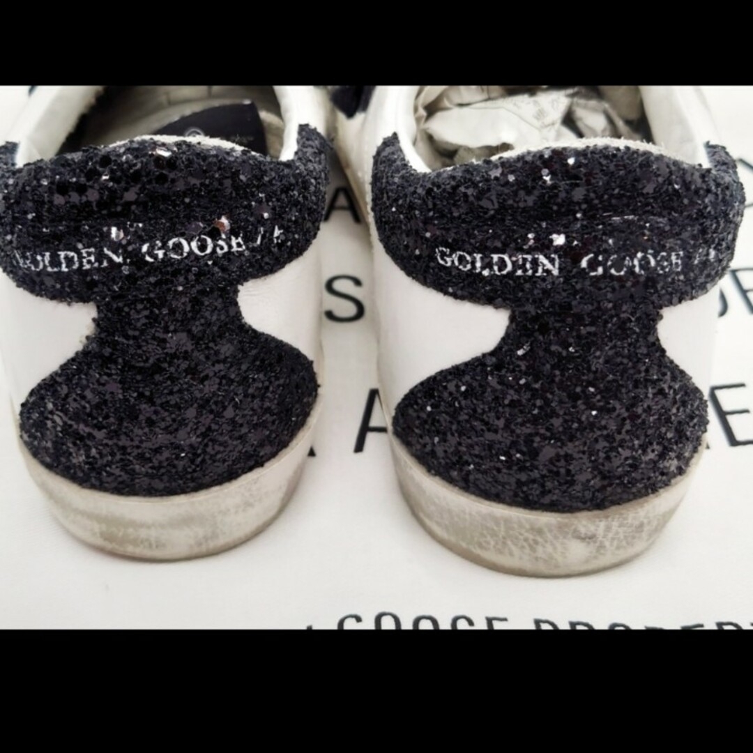 美品 定価7万 GOLDEN GOOSE SUPERSTAR加工スニーカー 37