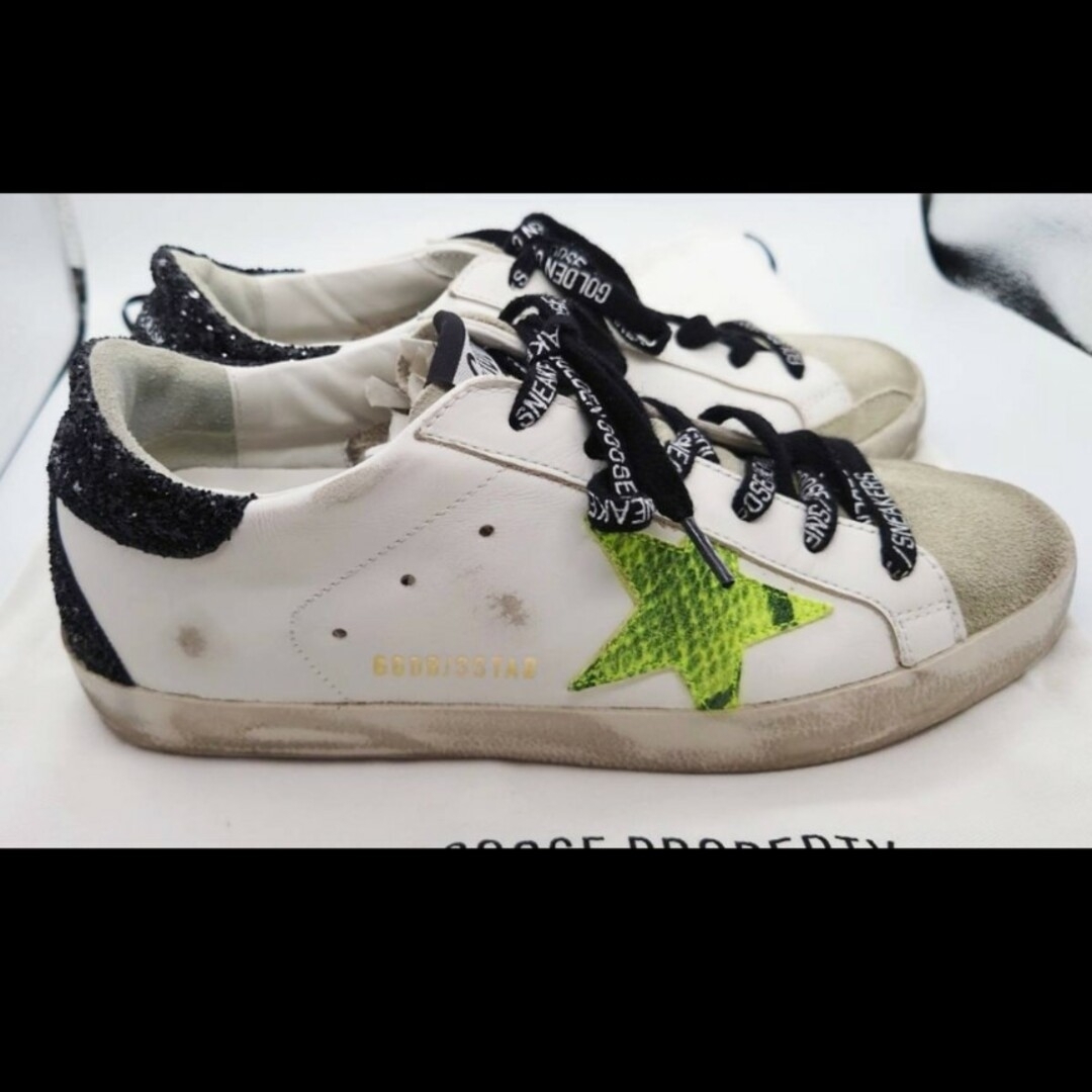 GOLDEN GOOSE SUPERSTAR レディース 加工 スニーカー 37-