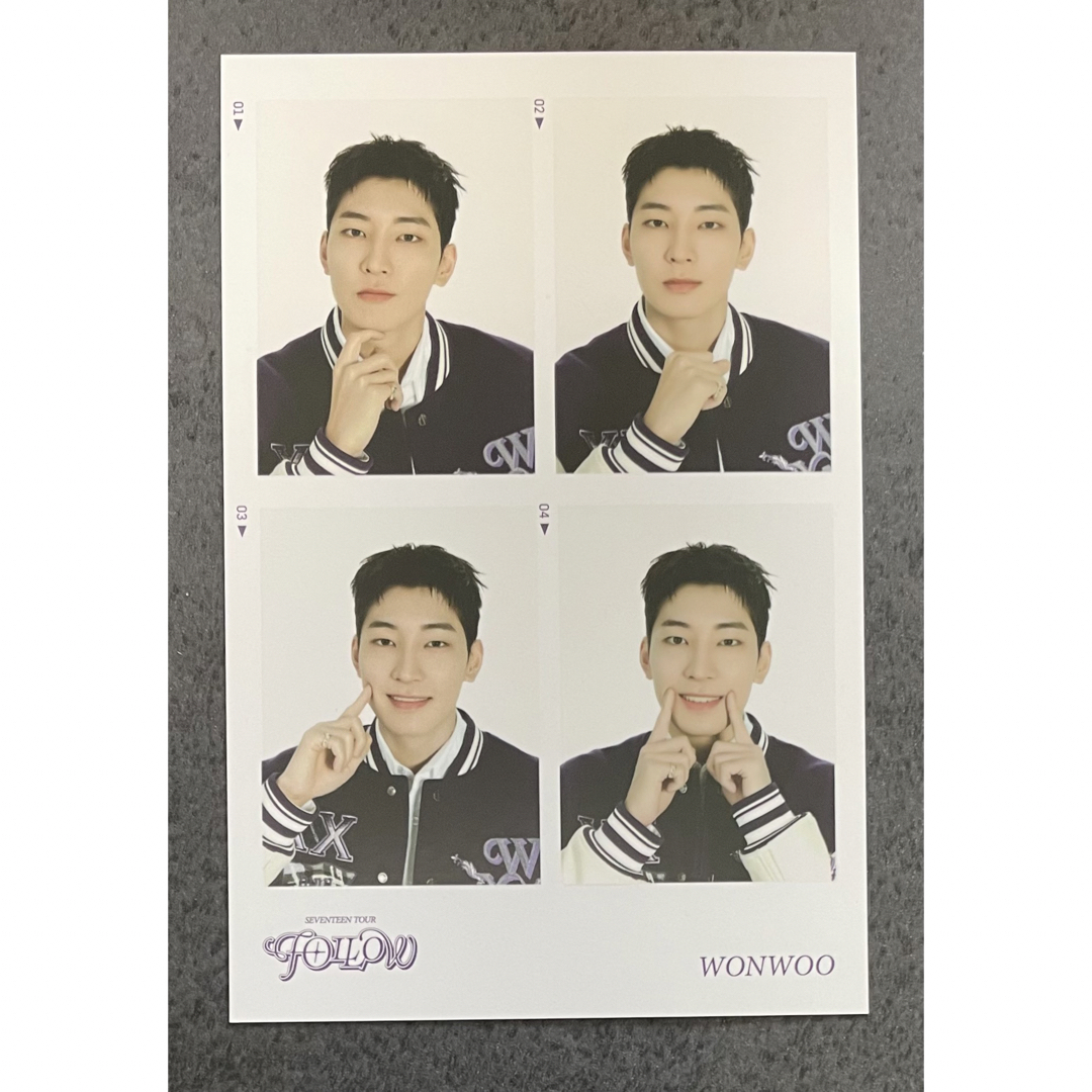 SEVENTEEN - 【ウォヌ】seventeen follow 4CUTS PHOTO ソウルの通販 by SEVENTEEN - 【ウォヌ】seventeen follow 4CUTS PHOTO ソウルの通販 by