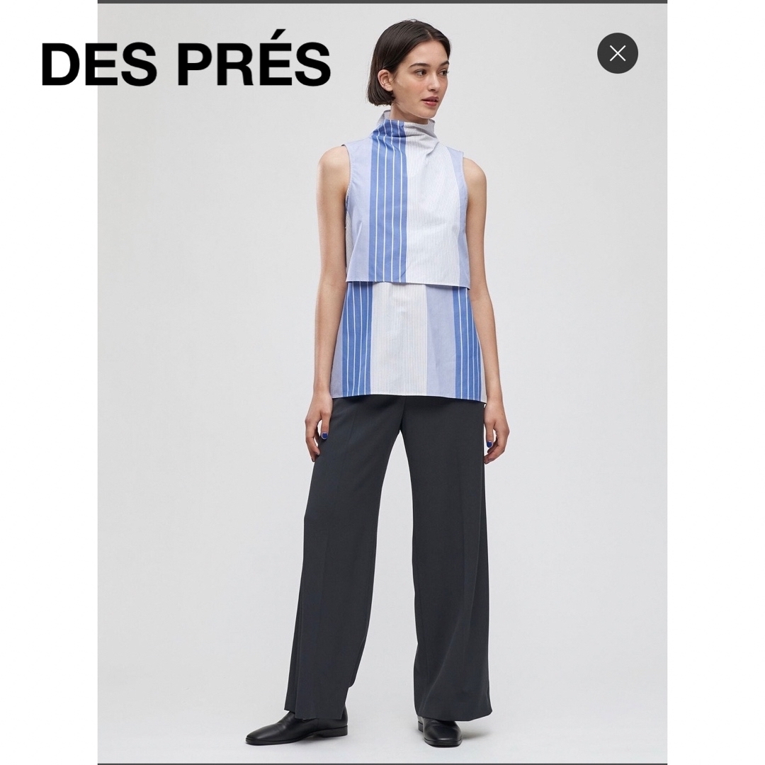 DES PRES(デプレ)のDES PRÉS♡ノースリーブシャツ レディースのトップス(シャツ/ブラウス(半袖/袖なし))の商品写真