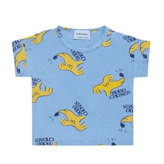 ボボチョース(bobo chose)のBOBO CHOSES ボボショースブルーTシャツ青新品dog柄(Ｔシャツ)