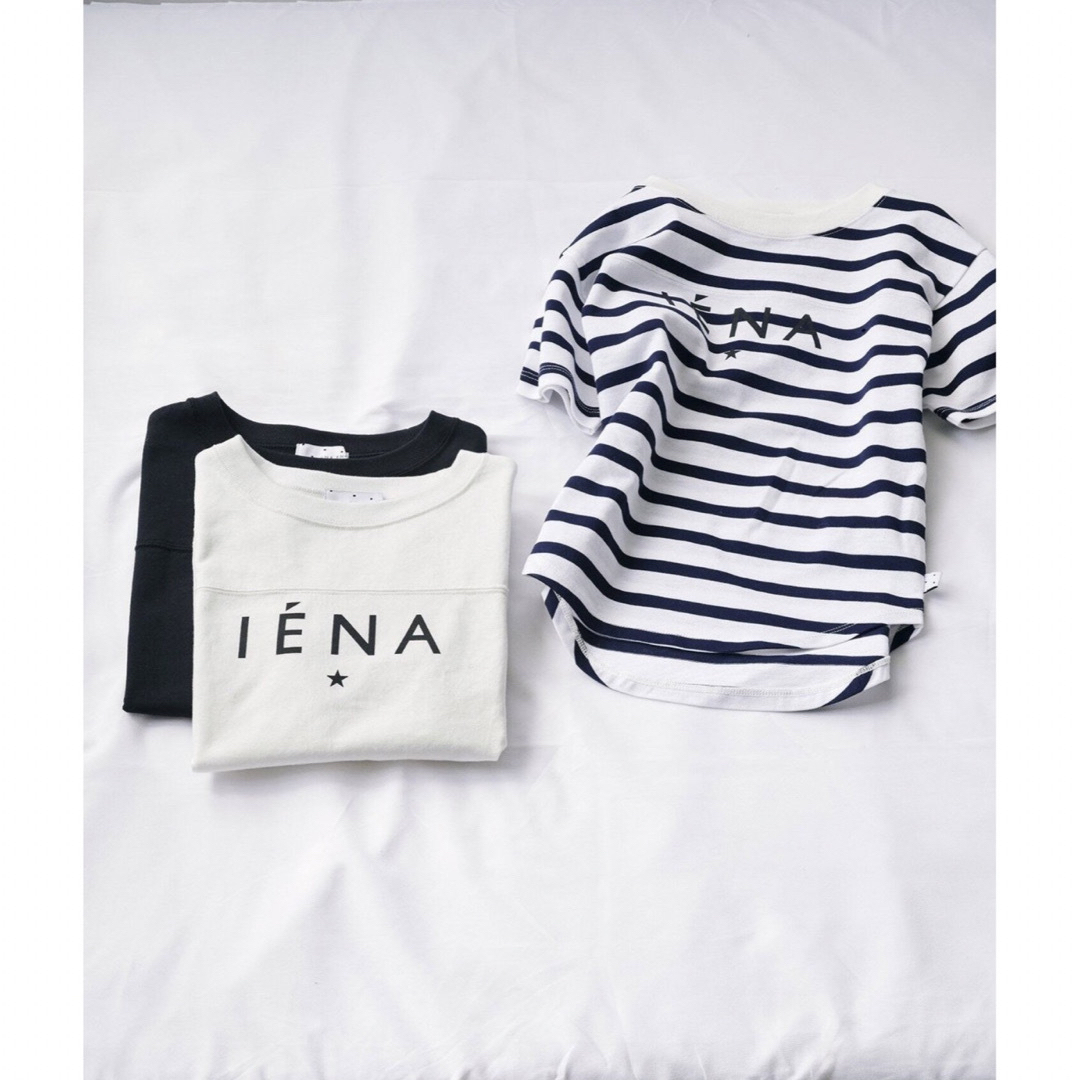 IENA ENFANTエトワールロゴ半袖TシャツKids サイズXL 2色セット