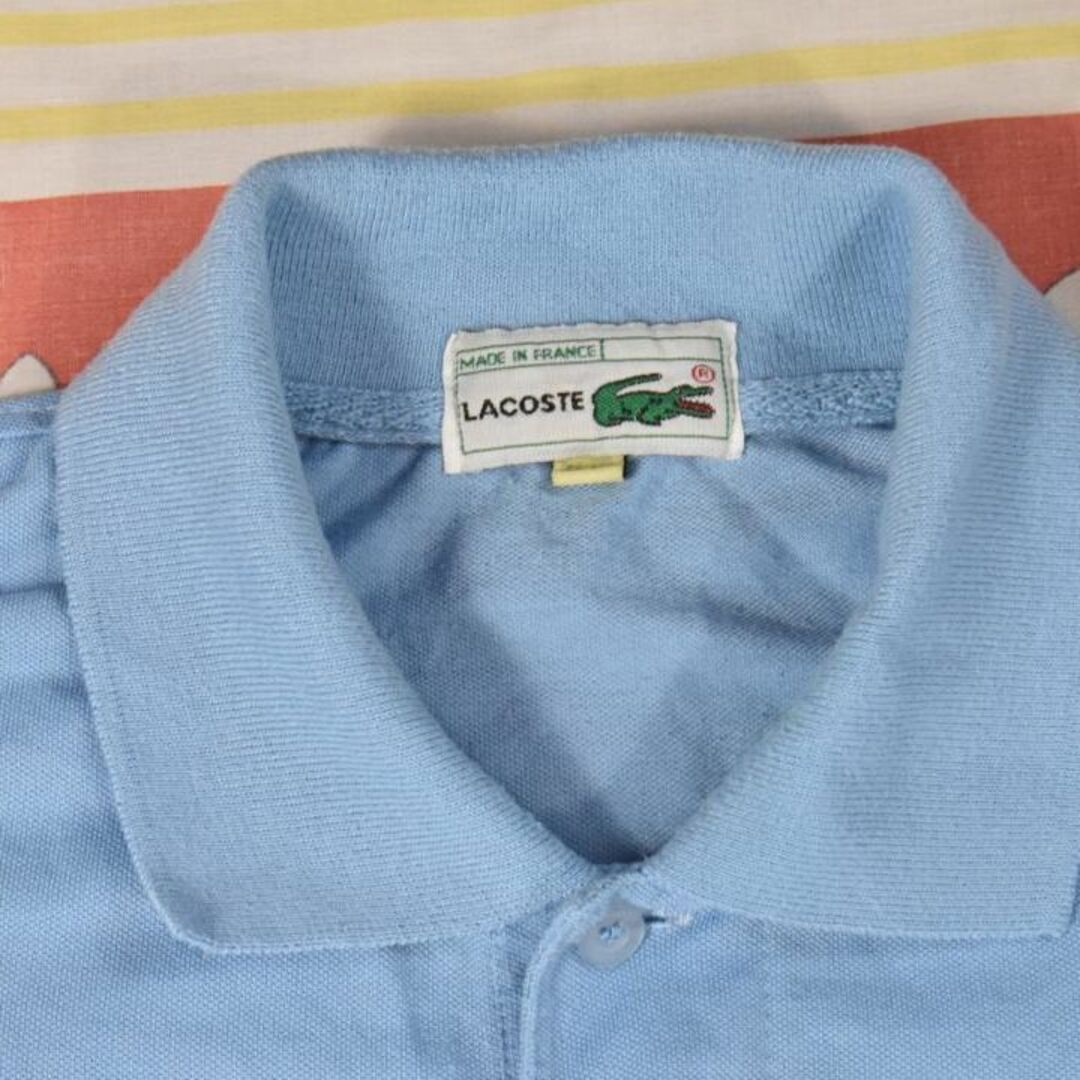 LACOSTE(ラコステ)のラコステ 80s ポロシャツ 12812ｃフランス製 LACOSTE 00 90 メンズのトップス(パーカー)の商品写真