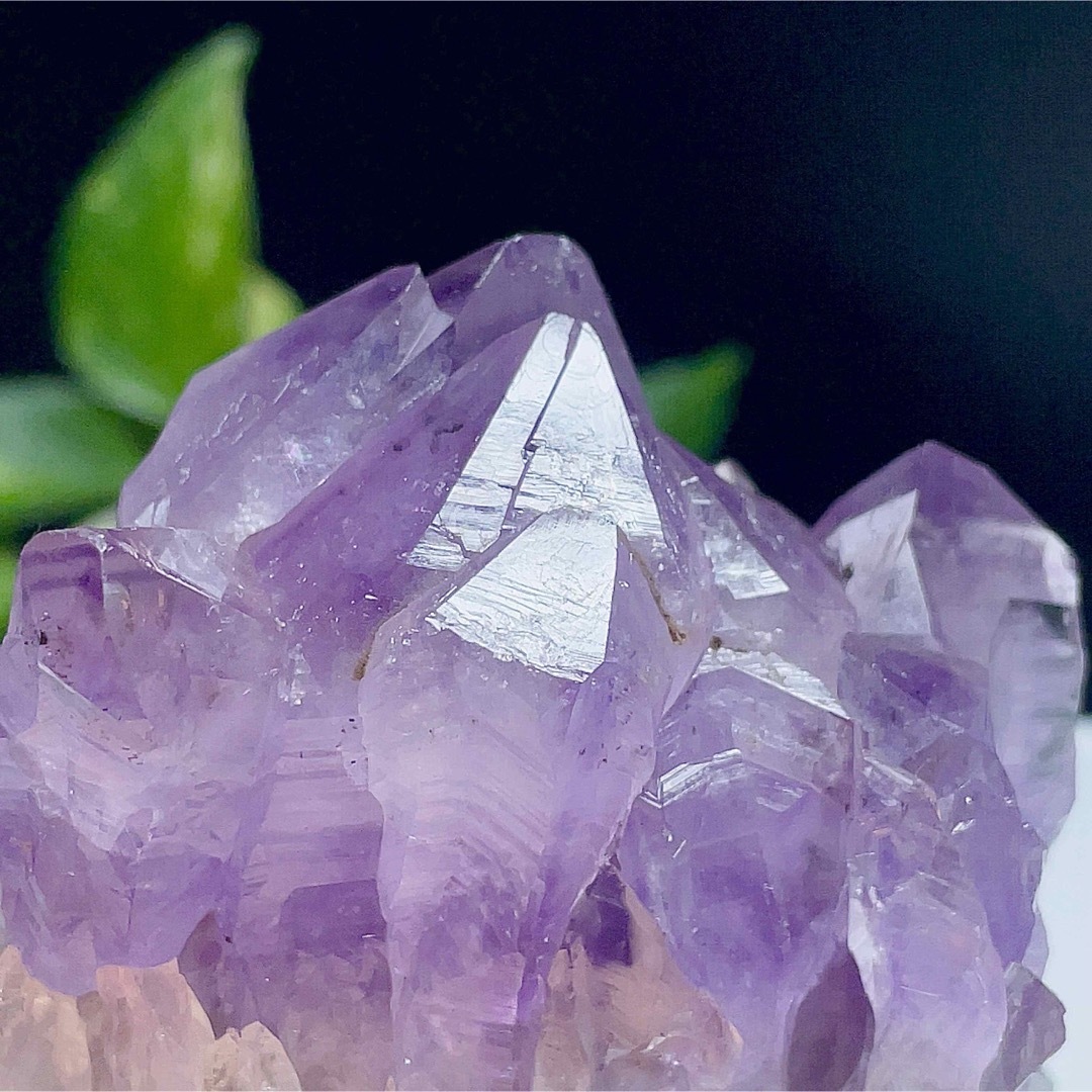 【超美品】 アメジスト　クラスター　原石　紫水晶　天然石　鉱物標本　5