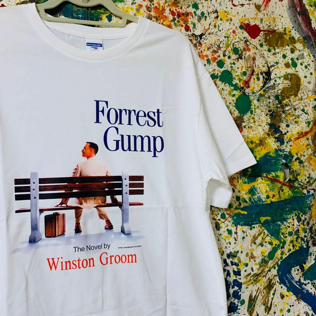 フォレスト・ガンプ Forest Gump トムハンクス ムービーTシャツ XL