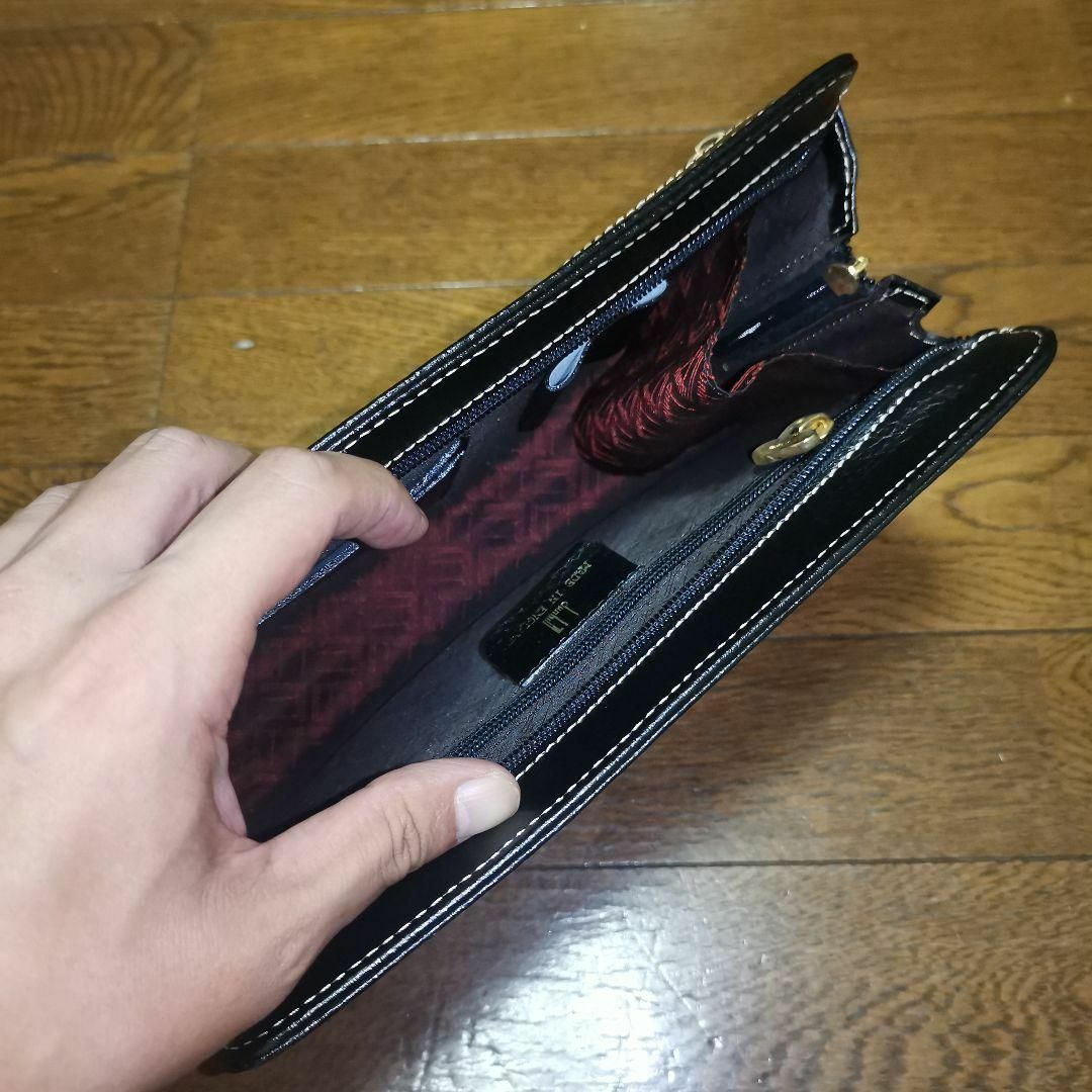 未使用 ダンヒル レザー セカンドバッグ トラベルバッグ ヴィンテージ