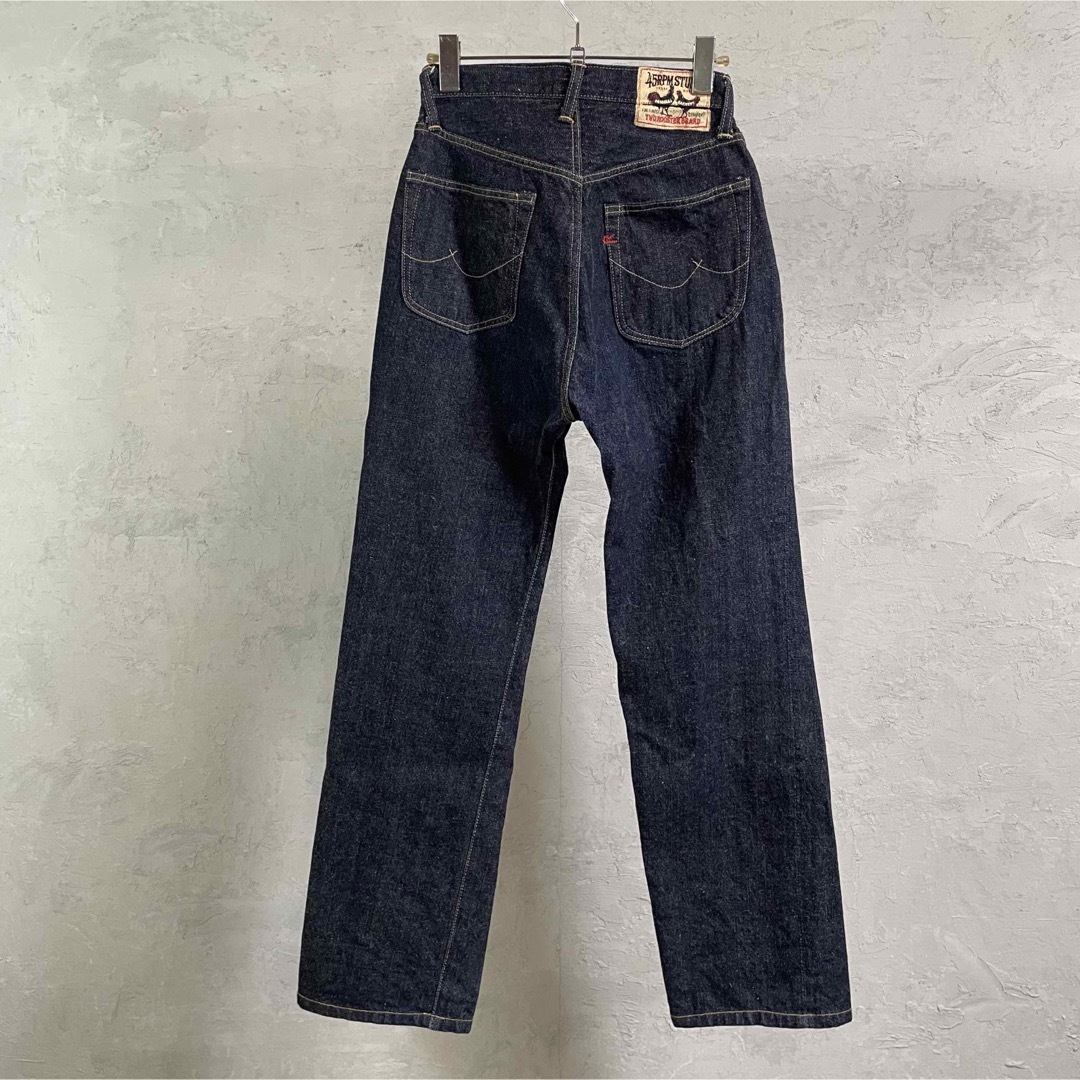 美品 日本製 45rpm ストレートデニムパンツ 30
