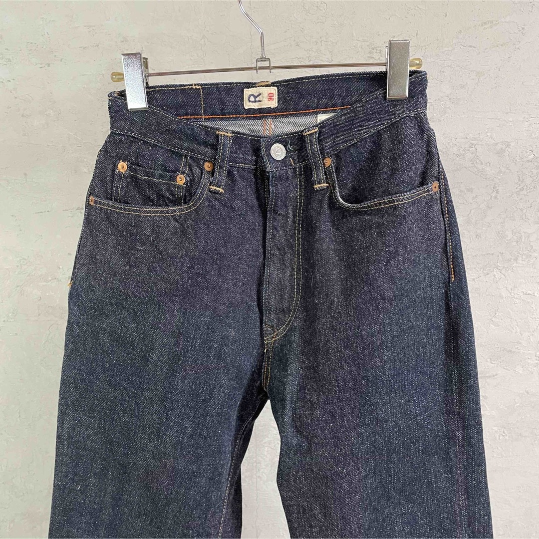 美品 日本製 45rpm ストレートデニムパンツ 30