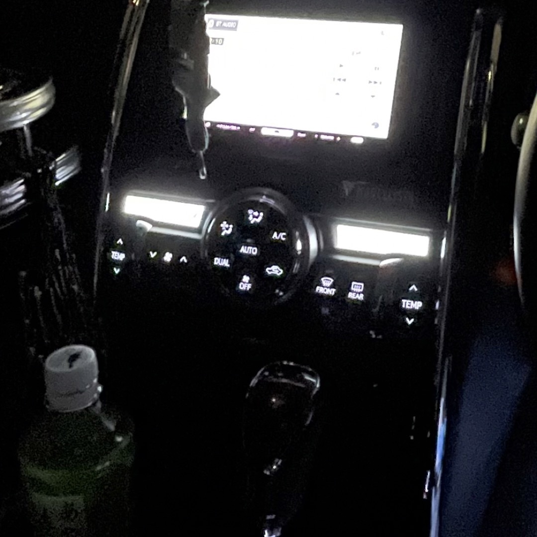 GRX130 マークx 130系 前期 エアコンパネル LED打ち替え