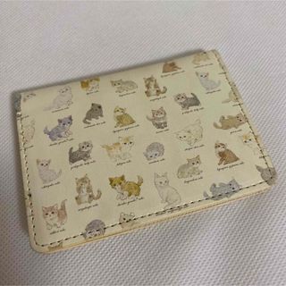 フランシュリッペ(franche lippee)のカードケース　定期入れ　猫(キャラクターグッズ)