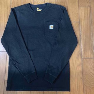 カーハート(carhartt)のcarhartt Tシャツ carharttロンT ブラックSサイズ(Tシャツ/カットソー(七分/長袖))