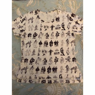 ヴィヴィアンウエストウッド(Vivienne Westwood)のヴィヴィアンウエストウッドマン　プリントTシャツ　レア(Tシャツ(半袖/袖なし))