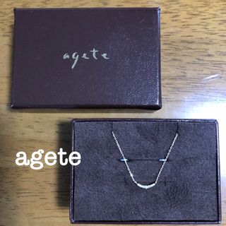 アガット(agete)の☆agete☆ K10ダイヤモンドネックレス(ネックレス)