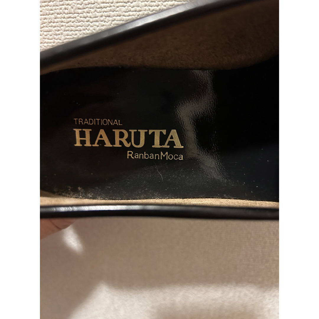 HARUTA(ハルタ)のHARUTA ローファー 22Ｅ　ブラック　日本製 レディースの靴/シューズ(ローファー/革靴)の商品写真