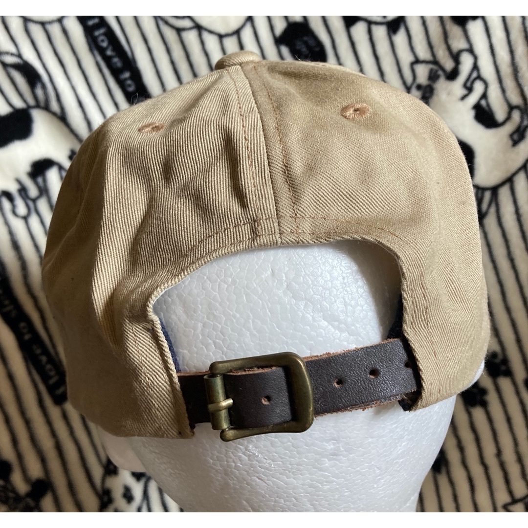 Ruben(ルーベン)のベージュカラーキャップ【RUBEN(ルーベン)】程度良好スナップバック帽子CAP レディースの帽子(キャップ)の商品写真