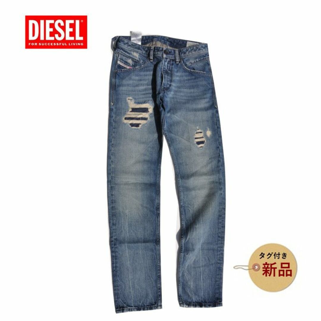 DIESEL(ディーゼル)の新品 DIESEL KIDS (ディーゼルキッズ ) ダメージデニム 16Y レディースのパンツ(デニム/ジーンズ)の商品写真