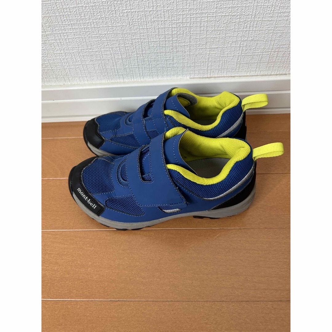 mont bell(モンベル)のモンベル　スニーカー　20.0cm 青 キッズ/ベビー/マタニティのキッズ靴/シューズ(15cm~)(スニーカー)の商品写真