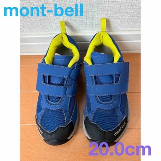 モンベル(mont bell)のモンベル　スニーカー　20.0cm 青(スニーカー)