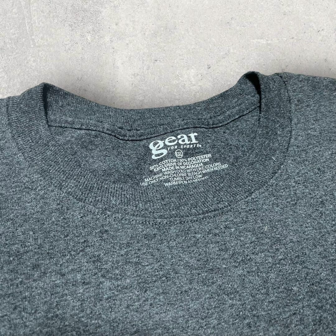 US古着 gear イエローストーン国立公園 羊 Tシャツ XXL グレー メンズのトップス(Tシャツ/カットソー(半袖/袖なし))の商品写真