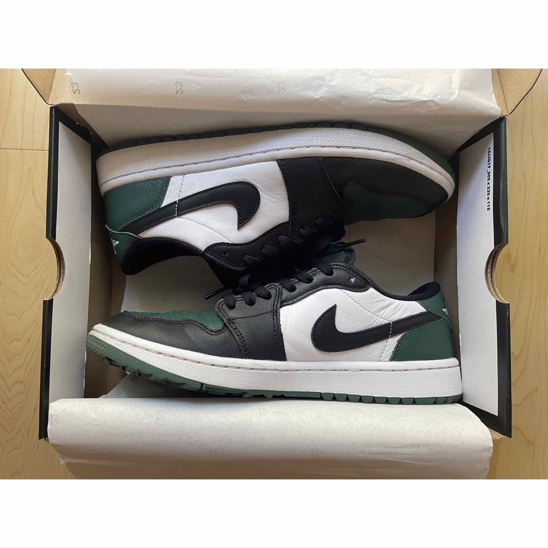 NIKE(ナイキ)のnike air jordan 1 golf noble green スポーツ/アウトドアのゴルフ(シューズ)の商品写真