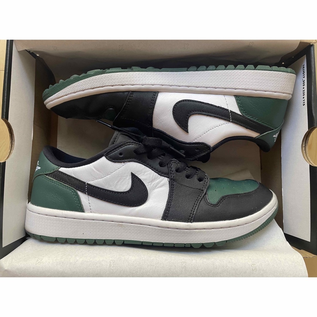 NIKE(ナイキ)のnike air jordan 1 golf noble green スポーツ/アウトドアのゴルフ(シューズ)の商品写真