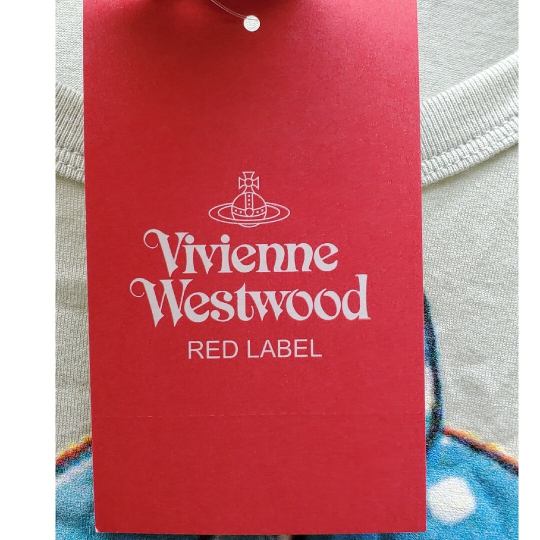 Vivienne Westwood(ヴィヴィアンウエストウッド)のタグ付き未使用！vivienne westwood スポッティキャット T レディースのトップス(Tシャツ(半袖/袖なし))の商品写真