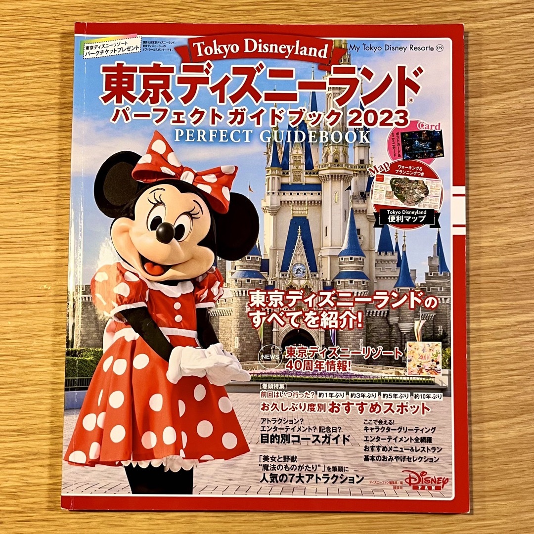 Disney(ディズニー)の東京ディズニーランドパーフェクトガイドブック ２０２３ エンタメ/ホビーの本(地図/旅行ガイド)の商品写真