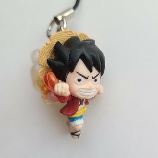 ワンピース(ONE PIECE)のワンピース ルフィ ストラップ(ストラップ)