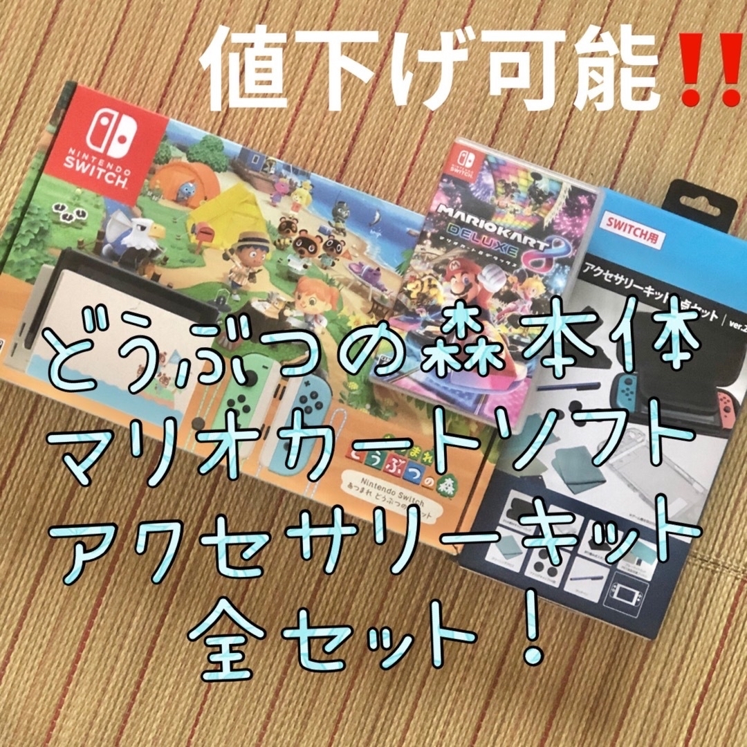 Nintendo Switch あつまれどうぶつの森セット　マリオカート
