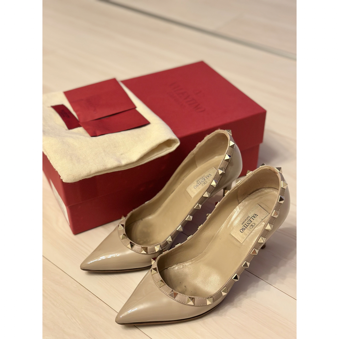 VALENTINO - ヴァレンティノ♡ロックスタッズパンプス36.5サイズの通販