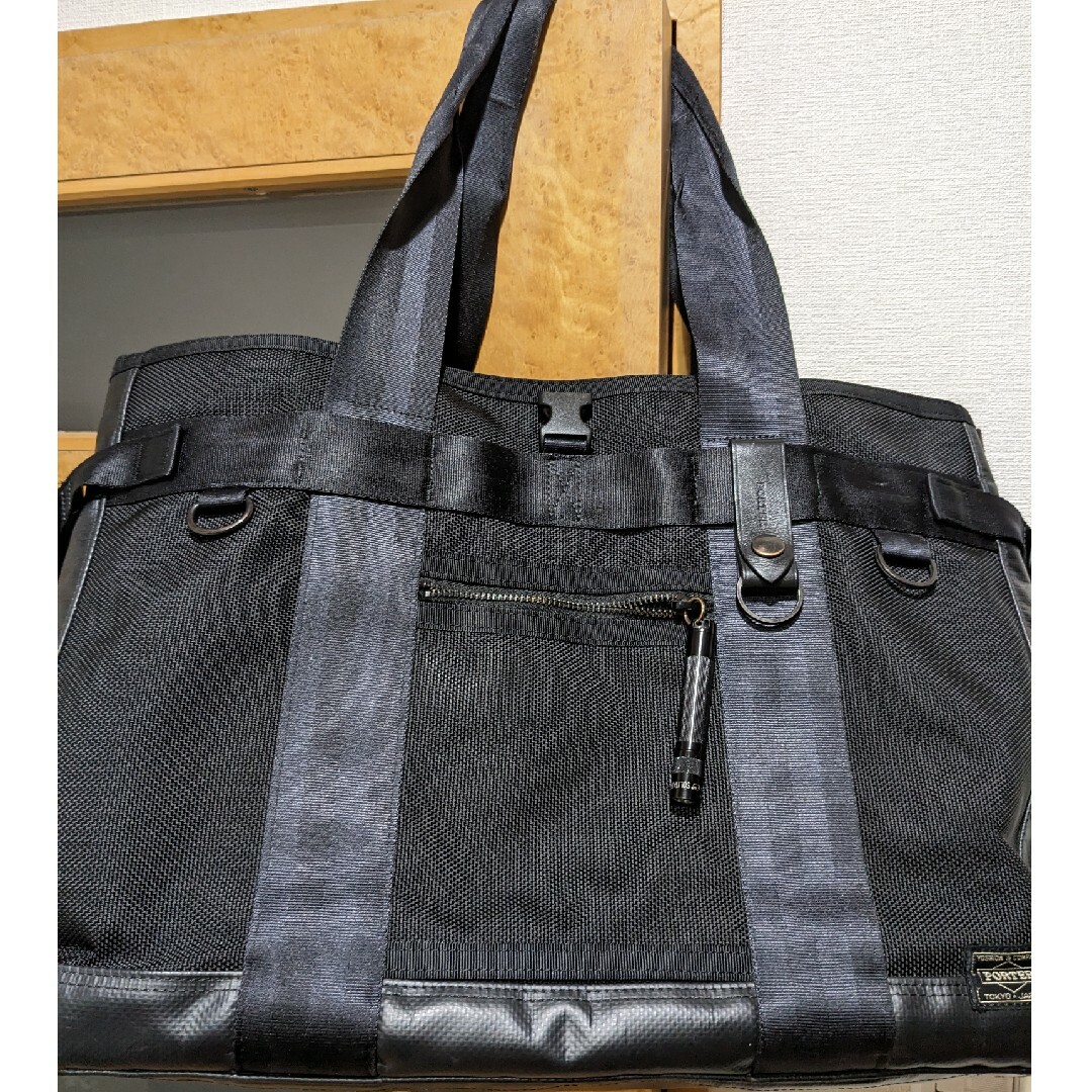 PORTER HEAT トートバッグ (大)+マグライトの通販 by to's shop|ラクマ