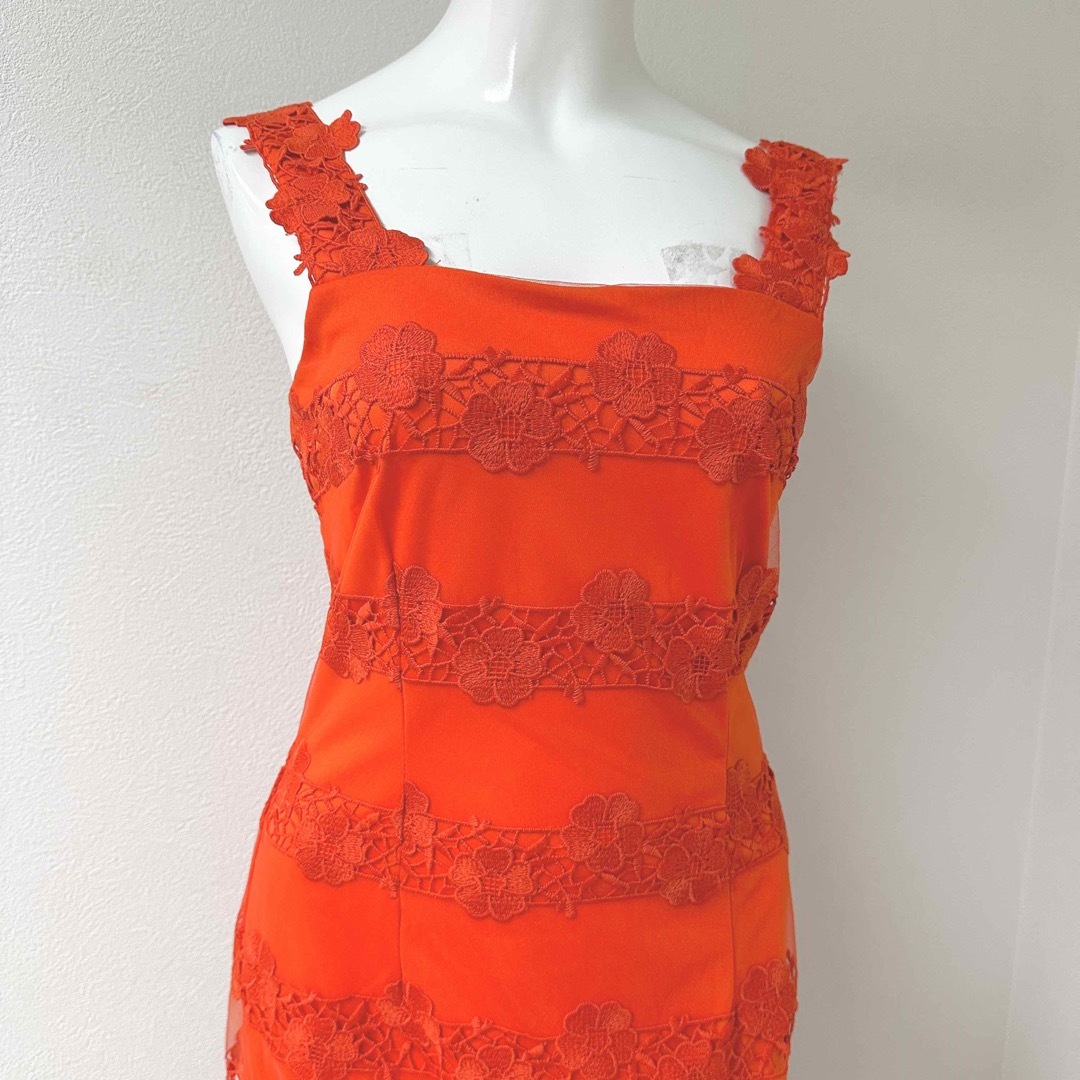 新品未使用⭐︎Little Mistress レースタイト膝丈ドレス L ...