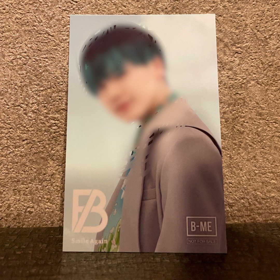 BE:FIRST SmileAgain S賞 ソロフォトカード MANATO-