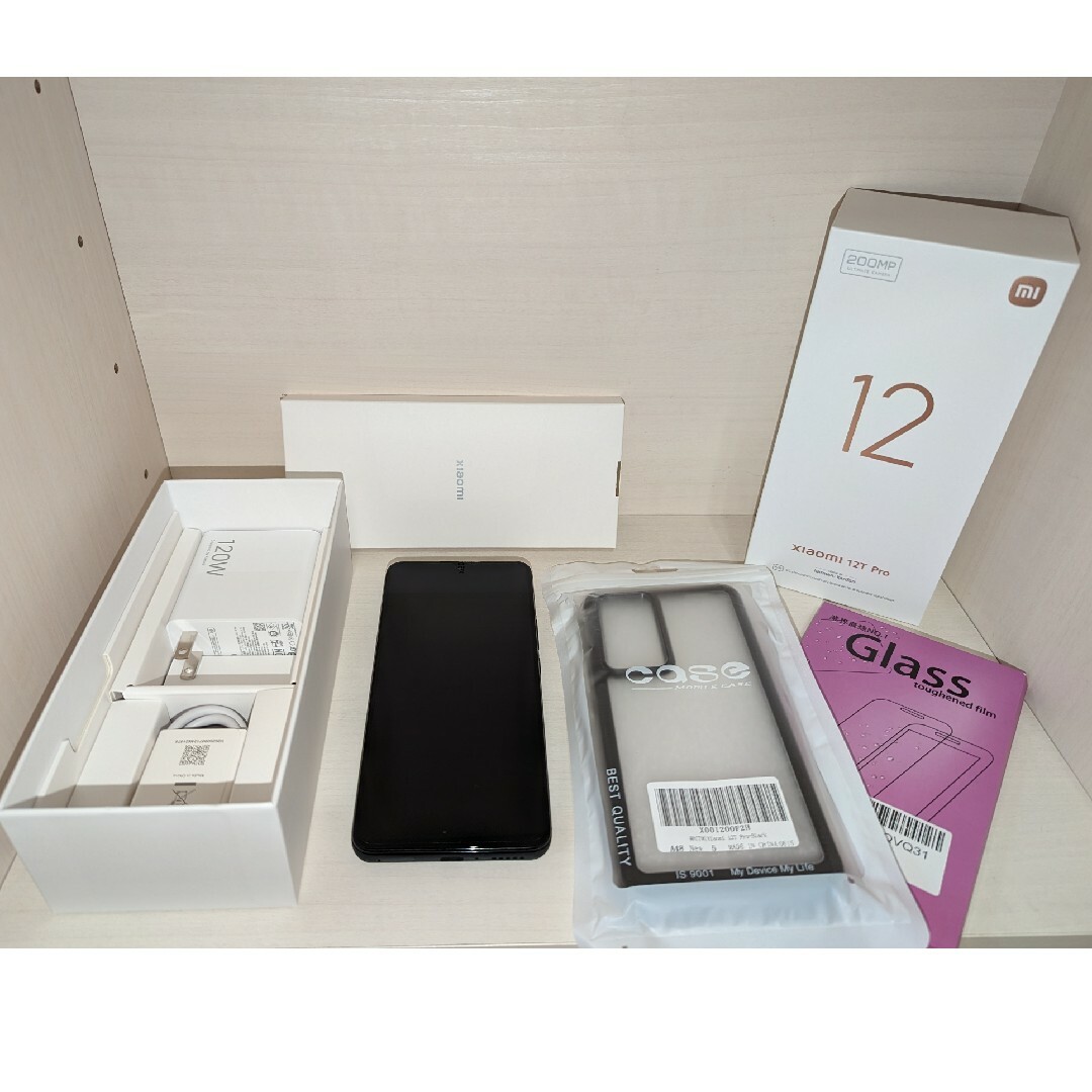 Xiaomi - Xiaomi 12T Pro Black 国内版SIMフリー 使用極僅の通販 by