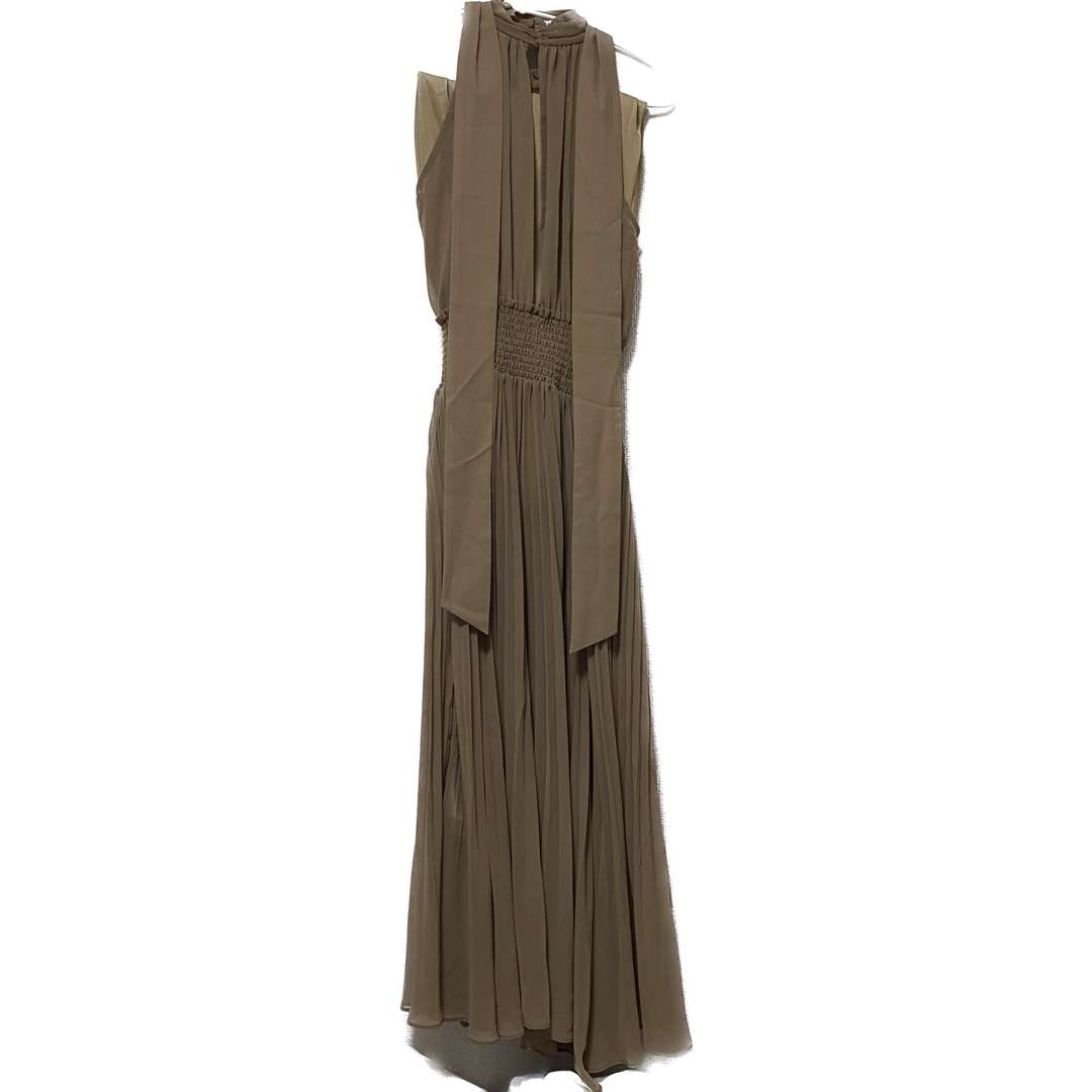 Her lip to(ハーリップトゥ)のPleated Chiffon Ribbon Midi Dress レディースのワンピース(ひざ丈ワンピース)の商品写真