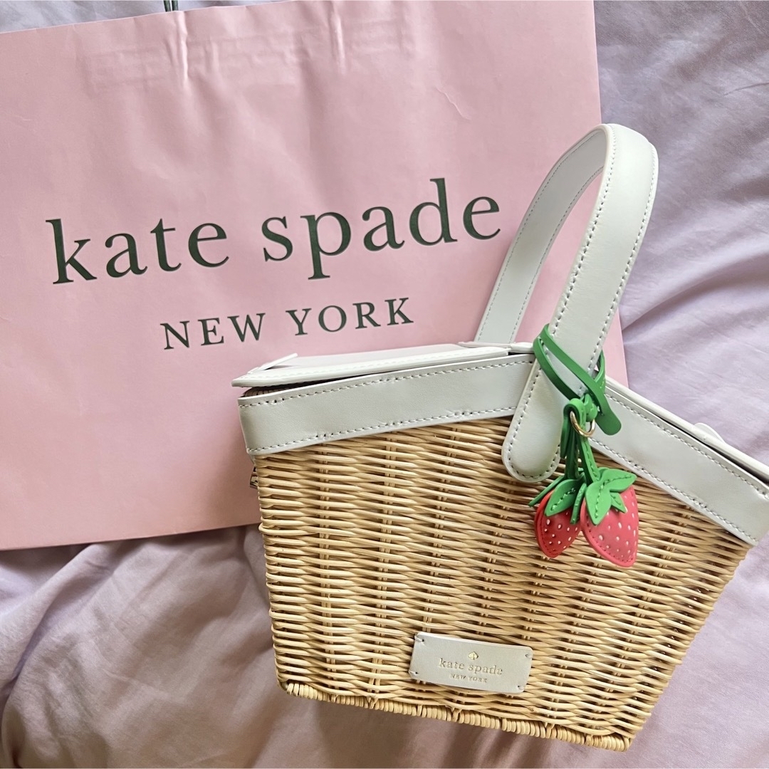 新品未使用☆kate spade New York ケイトスペード かごバッグ | www