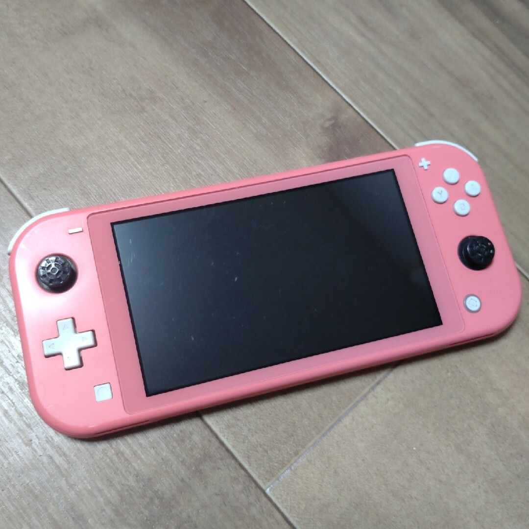 NintendoSwitch　ライト　ジャンク　ピンク