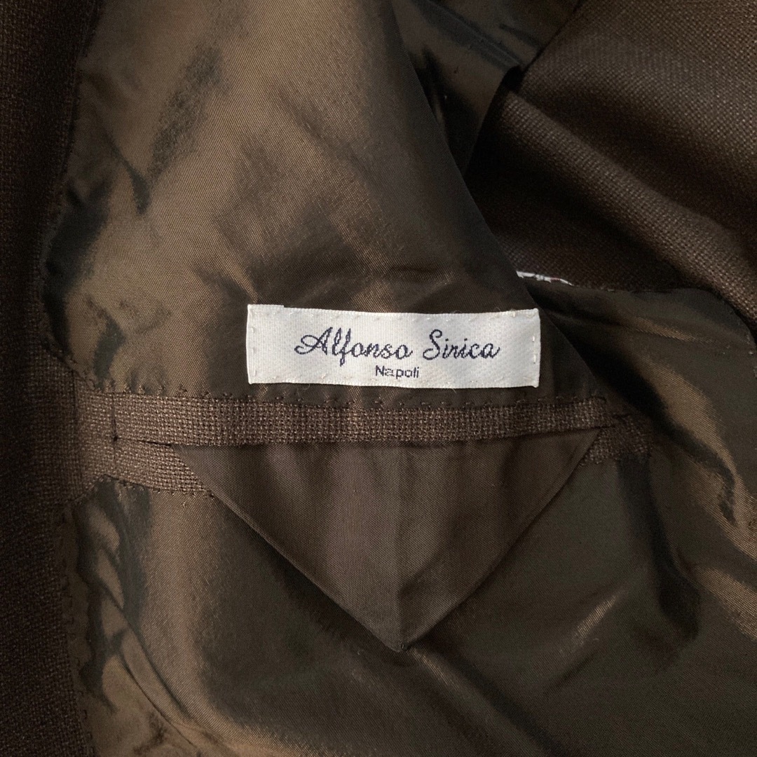 BEAMS F - Alfonso Sirica サマージャケット(ブラウン)の通販 by