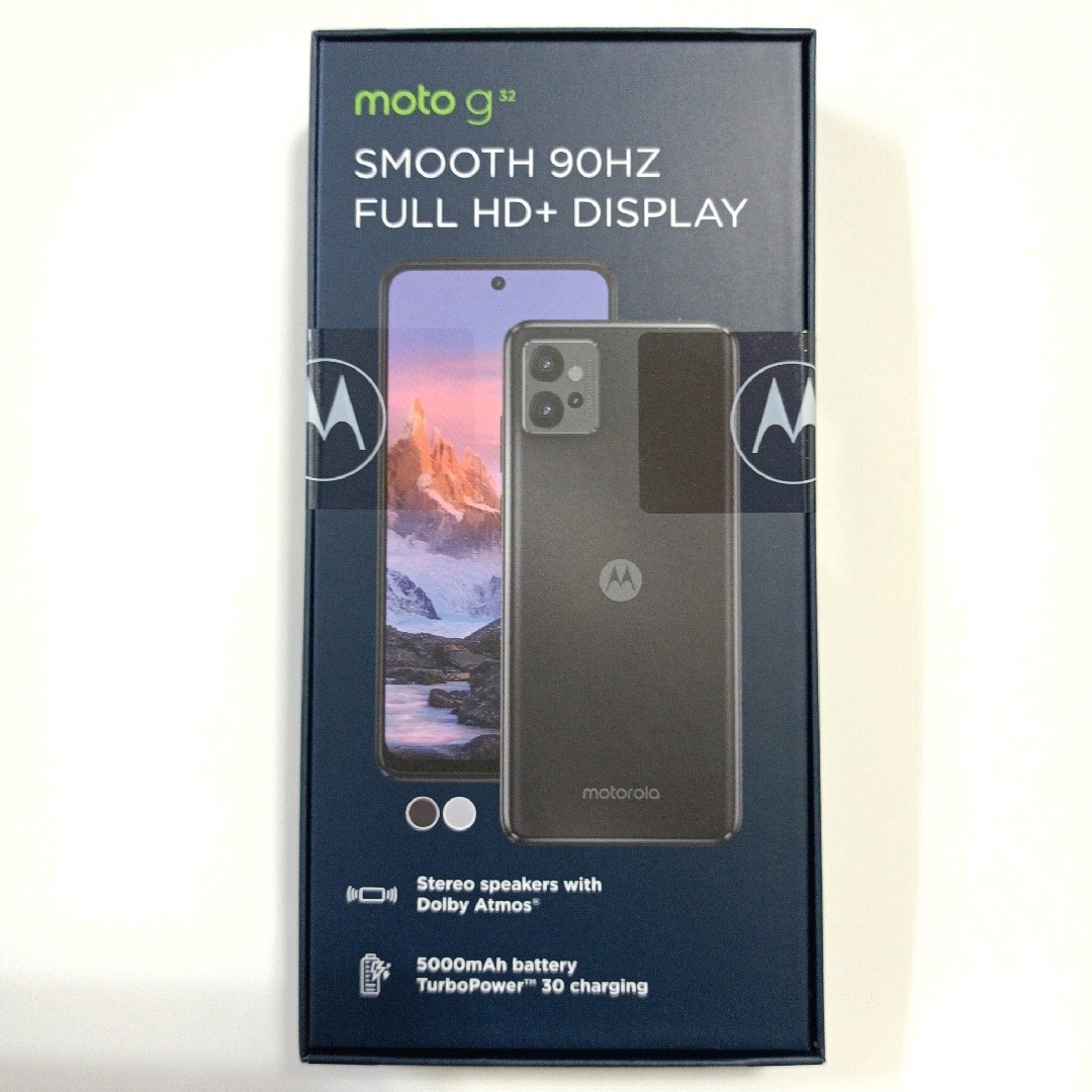 新品・未開封】motog32 SIMフリー ミネラルグレイ-