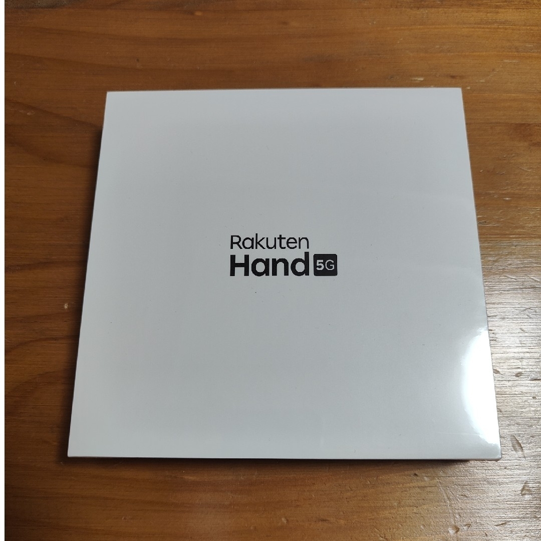rakuten hand 5G クリムゾンレッド 新品未開封品 - スマートフォン本体